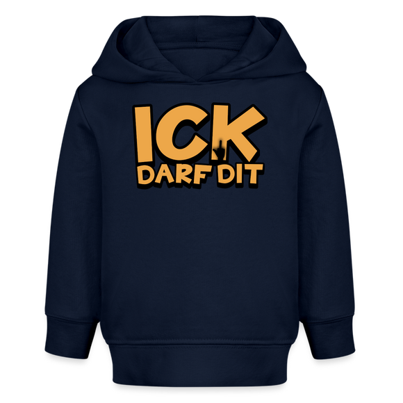 ICK DARF DIT - Bio Hoodie - Navy