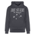 JIBT NÜSCHT - Unisex Bio-Hoodie - Indigoblau