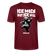 ICK MACH WAT ICK WILL-Unisex T-Shirt BIO IV - Burgunderrot