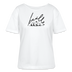 KNÜLLE-Rundhals Frauen Bio-T-Shirt - Weiß