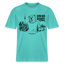 Berlin Souvenir-NEESE-RELAXED FIT Unisex Organic T-Shirt - Poolblau