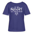 Berliner Spruch-ICK BIN NÜSCHT FÜR SCHWACHE NERVEN-Rundhals Frauen Bio-T-Shirt - Dämmerung