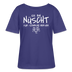 Berliner Spruch-ICK BIN NÜSCHT FÜR SCHWACHE NERVEN-Rundhals Frauen Bio-T-Shirt - Dämmerung