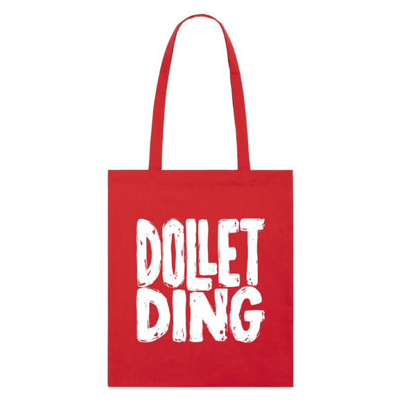 DOLLET DING-Bio-Stoffbeutel - Rot