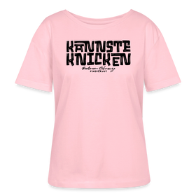 Rundhals Frauen Bio-T-Shirt - Hellrosa