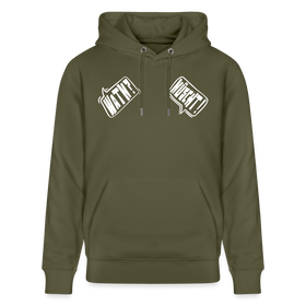 WATN? NÜSCHT!-Unisex Bio-Hoodie - Khaki Grün