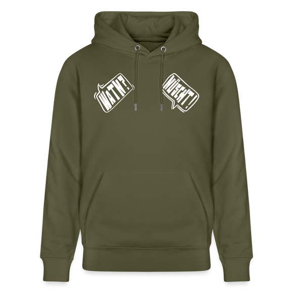 WATN? NÜSCHT!-Unisex Bio-Hoodie - Khaki Grün