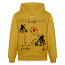 BERLINER KNORKE-Unisex Bio-Hoodie - Ocker