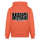 MAUSI UND MOTTE-unisex Bio Hoodie - Hellrot