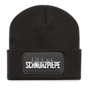 Berliner Spruch-DIT IS MIR SCHNURZPIEPE-Beanie - Dunkelgrau