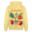 Berliner LAUBENPIEPER-Unisex Bio-Hoodie - Gelb Viva 
