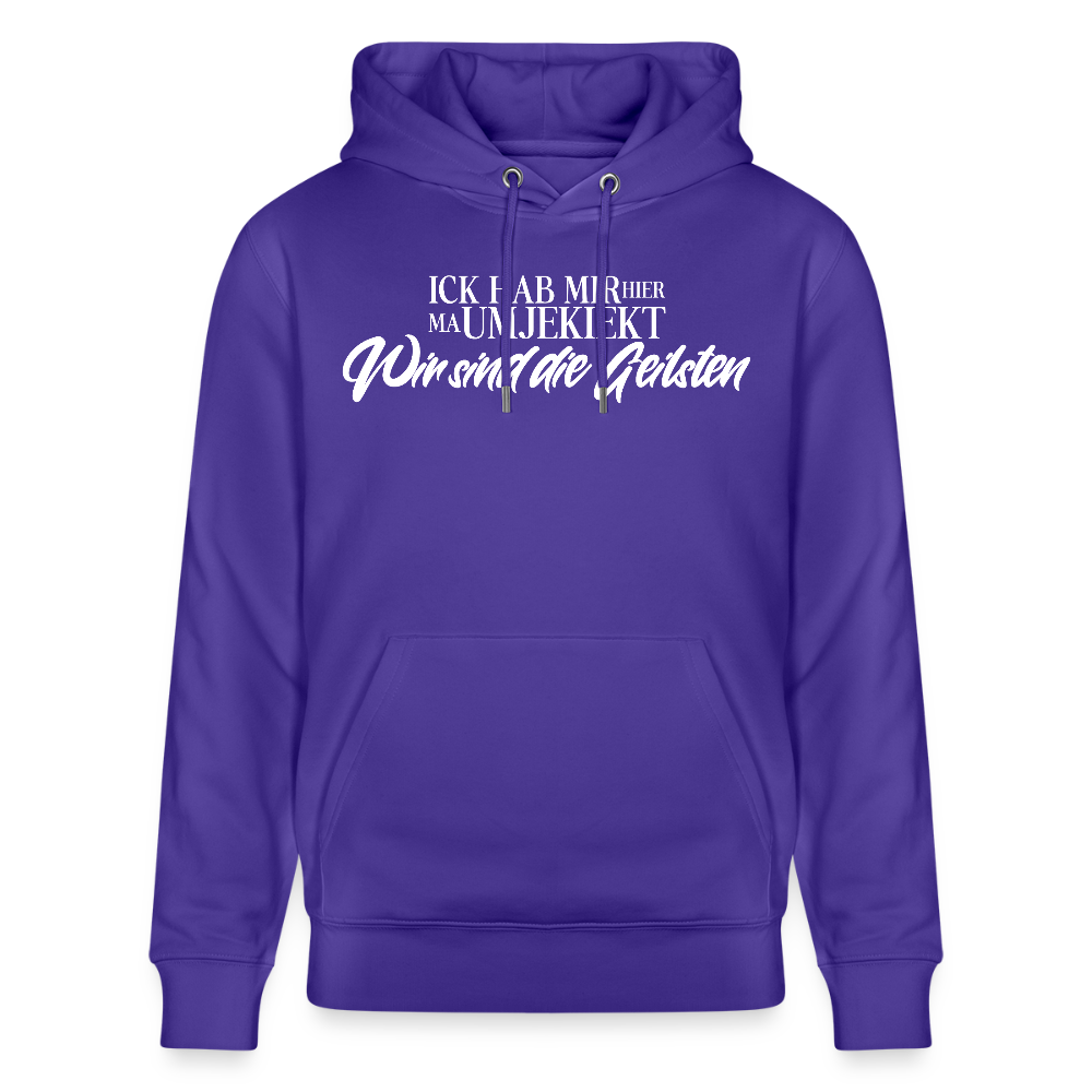 Wir sind die Geilsten-Unisex Bio-Hoodie II - Purple Love 