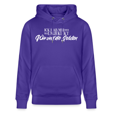 Wir sind die Geilsten-Unisex Bio-Hoodie II - Purple Love 