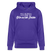Wir sind die Geilsten-Unisex Bio-Hoodie II - Purple Love 