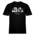 Dit ist Berliner Gelassenheit-ET IS WIE'T IS- RELAXED FIT Unisex Organic T-Shirt - Schwarz