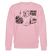 Berlin Souvenir mit Berliner Schnauze-NEESE-Unisex Bio-Sweatshirt - Hellrosa