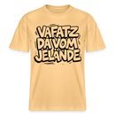 VAFATZ DA VOM JELÄNDE-RELAXED FIT Unisex BIO T-Shirt-hell - Hellgelb