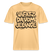 VAFATZ DA VOM JELÄNDE-RELAXED FIT Unisex BIO T-Shirt-hell - Hellgelb
