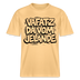 VAFATZ DA VOM JELÄNDE-RELAXED FIT Unisex BIO T-Shirt-hell - Hellgelb