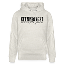 ICK TU SIE NÜSCHT - Unisex Bio-Hoodie - Beige meliert