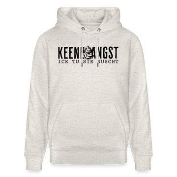 ICK TU SIE NÜSCHT - Unisex Bio-Hoodie - Beige meliert