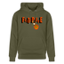 FLITZPIEPE - Unisex Bio-Hoodie - Khaki Grün
