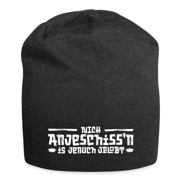 NICH ANJESCHISSN-Jersey-Beanie - Anthrazit