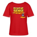 Berlin Shirt-Sommer-IS DIT NE DEMSE-Rundhals Frauen Bio-T-Shirt - Rot