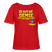 Berlin Shirt-Sommer-IS DIT NE DEMSE-Rundhals Frauen Bio-T-Shirt - Rot