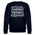 Berliner Kultspruch-VAFATZ DA IM JELÄNDE-Unisex Bio-Sweatshirt - Navy