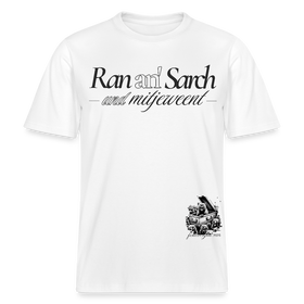 Ran an Sarch-Relaxed Fit Unisex Bio-T-Shirt IV - Weiß