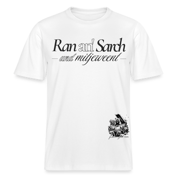 Ran an Sarch-Relaxed Fit Unisex Bio-T-Shirt IV - Weiß