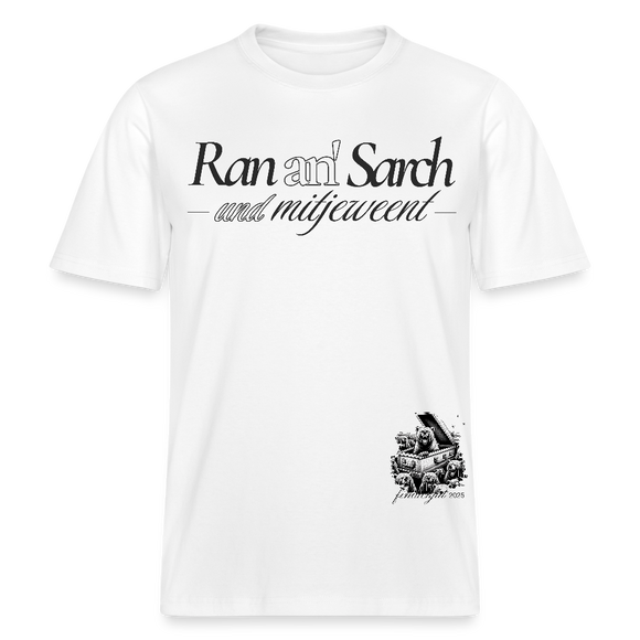 Ran an Sarch-Relaxed Fit Unisex Bio-T-Shirt IV - Weiß