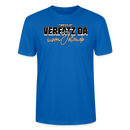 VERFATZT DA VOM JELÄNDE- Unisex T-Shirt BIO - Pfauenblau