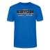 VERFATZT DA VOM JELÄNDE- Unisex T-Shirt BIO - Pfauenblau