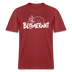 BLÜMERANT-RELAXED FIT Unisex Organic T-Shirt mit echt Berliner Schnauze - Erdrot