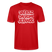 VAFATZ DA VOM JELÄNDE-Unisex T-Shirt Bio-Berliner Schnauze - Rot