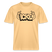 ICKE- RELAXED FIT Unisex Organic T-Shirt mit Berliner Schnauze - Hellgelb