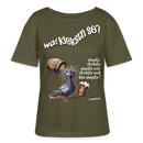 WAT KIEKSTN SO?-Rundhals Frauen Bio-T-Shirt - Khaki