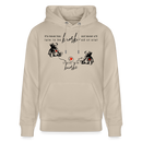 BERLINER KNORKE-Unisex Bio-Hoodie - Beige