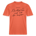 NACHTIGALL ICK HÖR DIR TRAPSEN- RELAXED FIT Unisex BIO T-Shirt - Hellrot