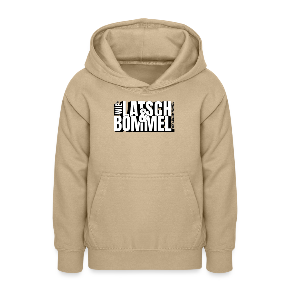 WIE LATSCH UND BOMMEL - Teenager Hoodie - Sand