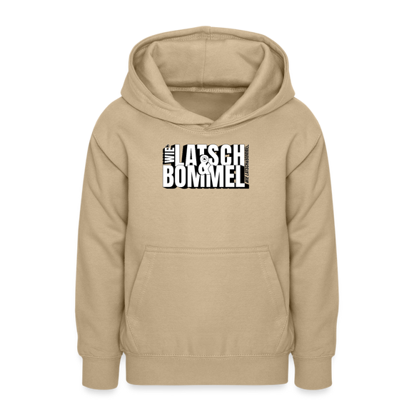 WIE LATSCH UND BOMMEL - Teenager Hoodie - Sand