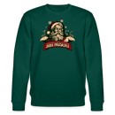 JIBT NÜSCHT zu Weihnachten in Berlin-Unisex Bio-Sweatshirt - Forest