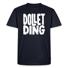 DOLLET DING-Männer Premium T-Shirt - Navy