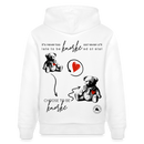 BERLINER KNORKE-Unisex Bio-Hoodie - Weiß