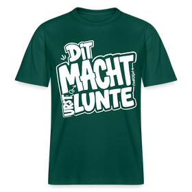 Berlin Shirt mit Berliner Spruch-DIT MACHT URST LUNTE-RELAXED FIT Unisex Bio T-Shirt - Forest