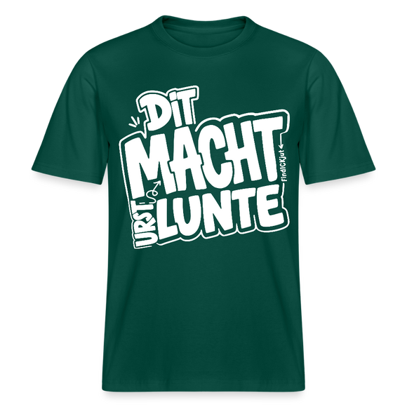 Berlin Shirt mit Berliner Spruch-DIT MACHT URST LUNTE-RELAXED FIT Unisex Bio T-Shirt - Forest