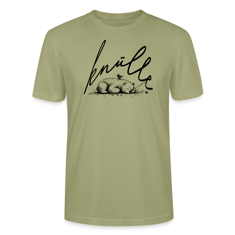 KNÜLLE - Unisex BIO T-Shirt - Nebelgrün