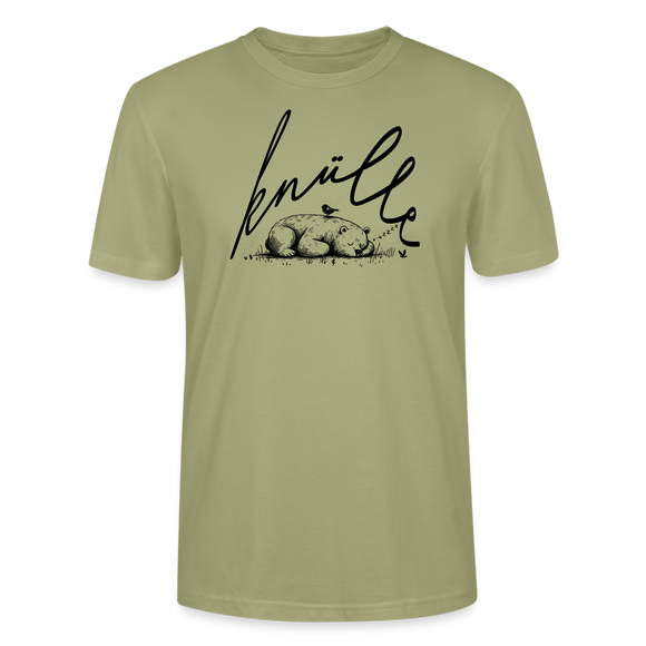 KNÜLLE - Unisex BIO T-Shirt - Nebelgrün